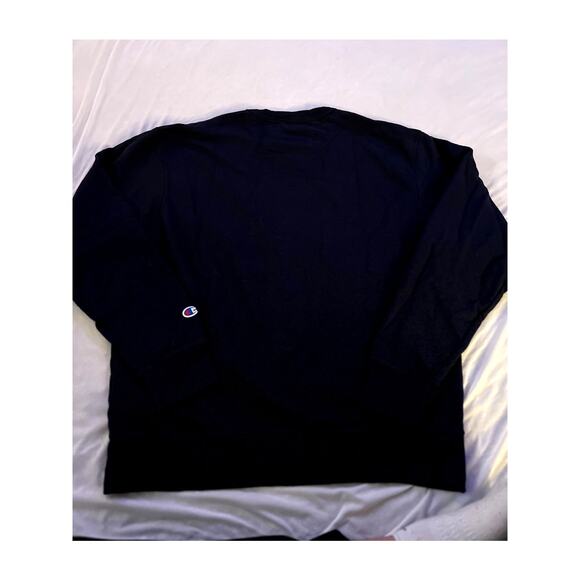Champion Navy Blue Authentic Athleticwear Sweatshirt Large - Picture 2 of 6